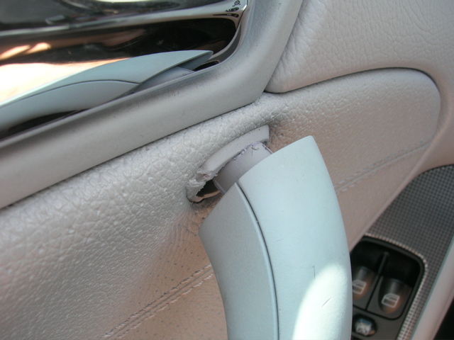 Mercedes c class broken door handle #5