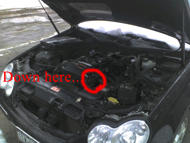 2003 Mercedes c230 kompressor engine problems