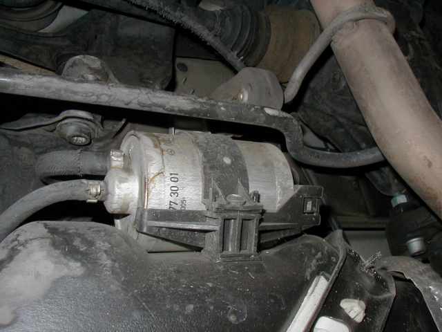 2002 Mercedes c230 fuel filter location #3
