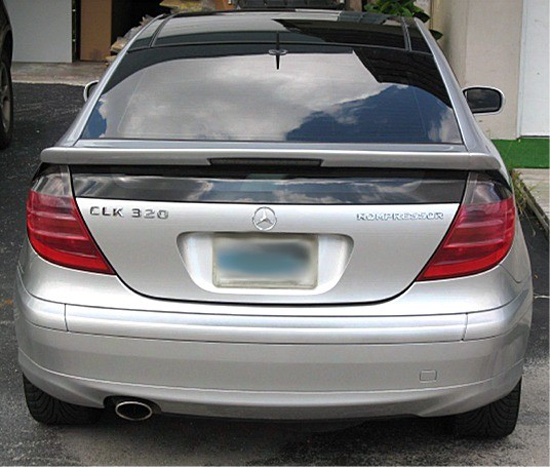 Mercedes clk 320 spoiler #4