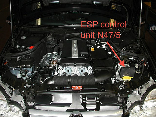 Esp fault mercedes c class #3