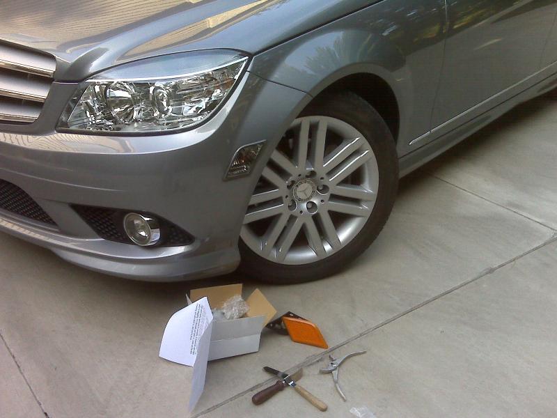 Removing bmw side markers #2