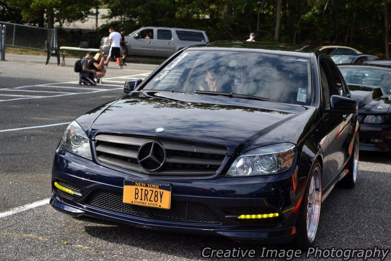 2011 Mercedes c300 blacked out #6