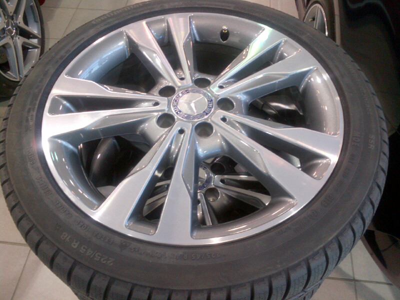 Mercedes winter wheel and tire package #3