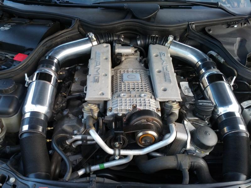 Mercedes c32 amg air intake #5