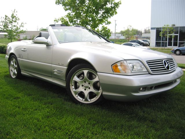 2002 Mercedes sl500 silver arrow for sale #7