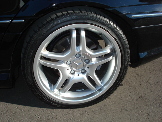 Mercedes sterling silver wheel paint #2