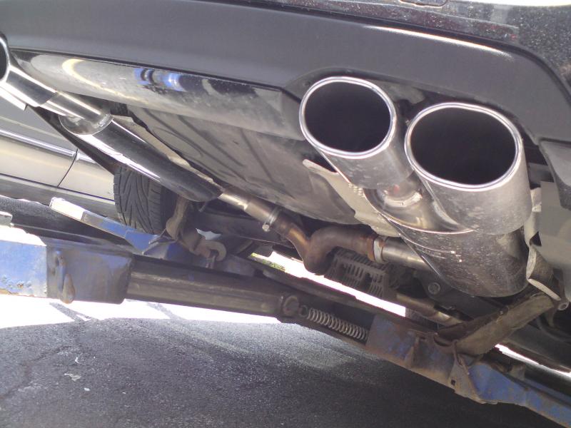 Mercedes clk 55 amg quad exhaust #7