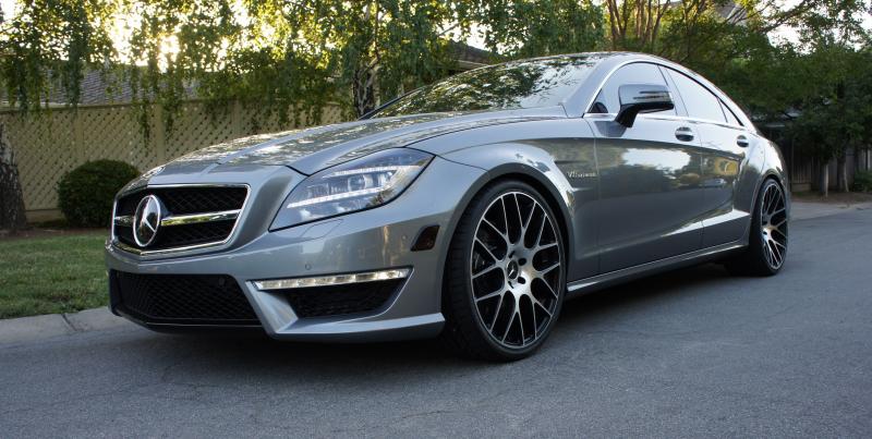 Mercedes CLS 55 on 360 Forged Straight 5ive cls mercedes with concave