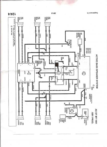 1993 Mercedes 300e wiring diagram #5