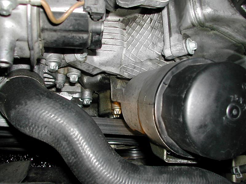 Mercedes benz e320 oil leak #6