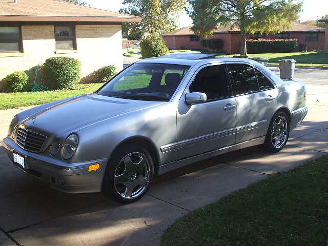 Pimped out mercedes e class #4