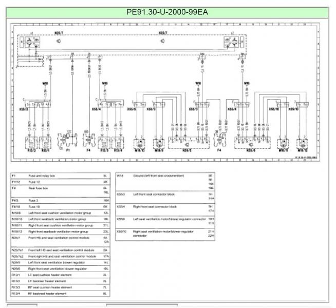 Mercedes r129 wiring diagram #6