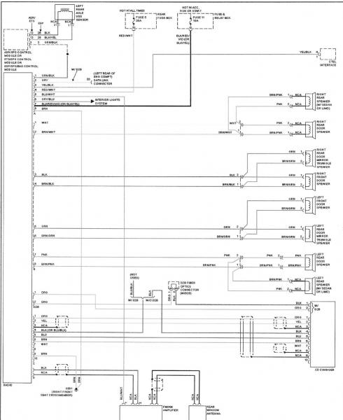 Mercedes w210 radio wiring diagram #3