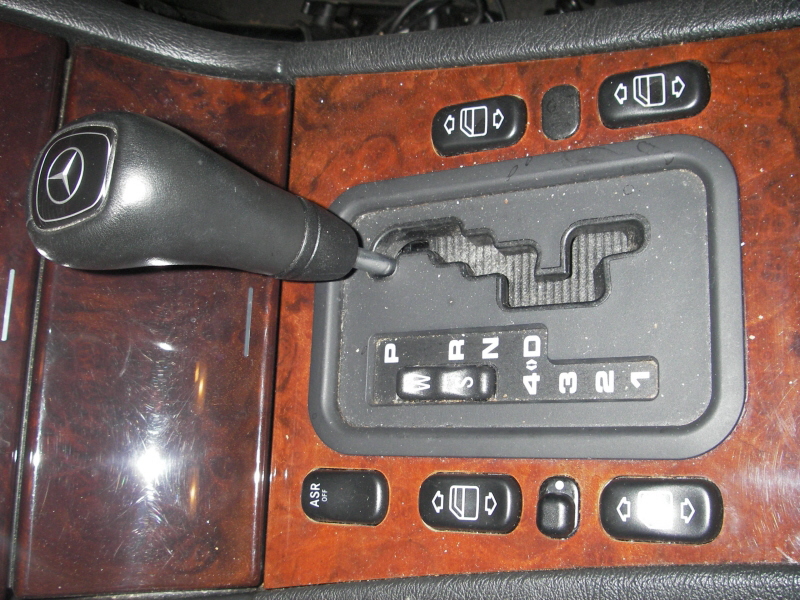 Mercedes s class gear knob removal #6