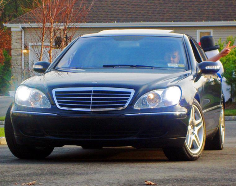 Mercedes benz white star flat badge #3