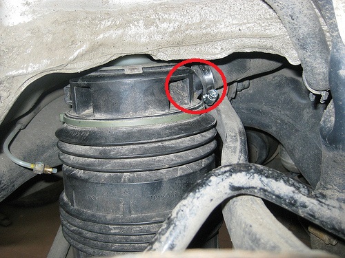 Mercedes w211 airmatic suspension problems #5
