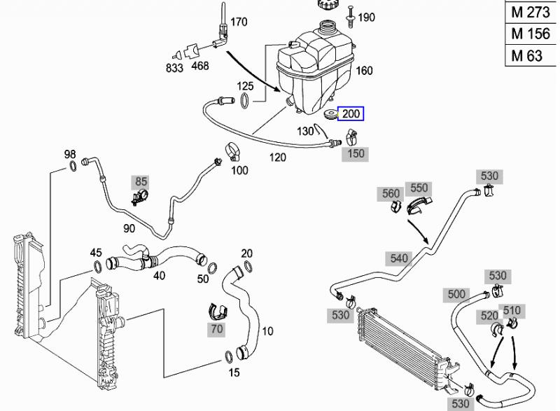 Mercedes e350 engine diagram #1
