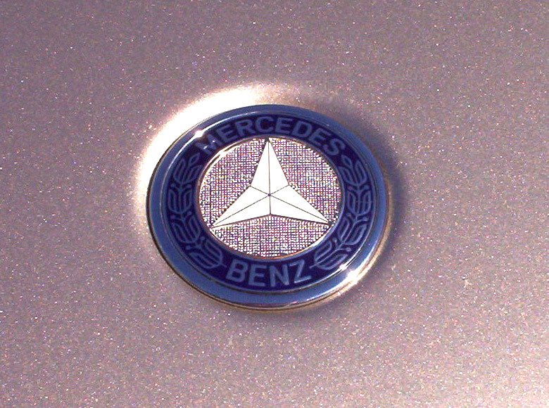 White star flat badge mercedes #5