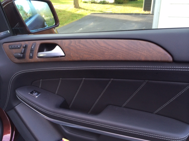 Anthracite poplar wood trim mercedes