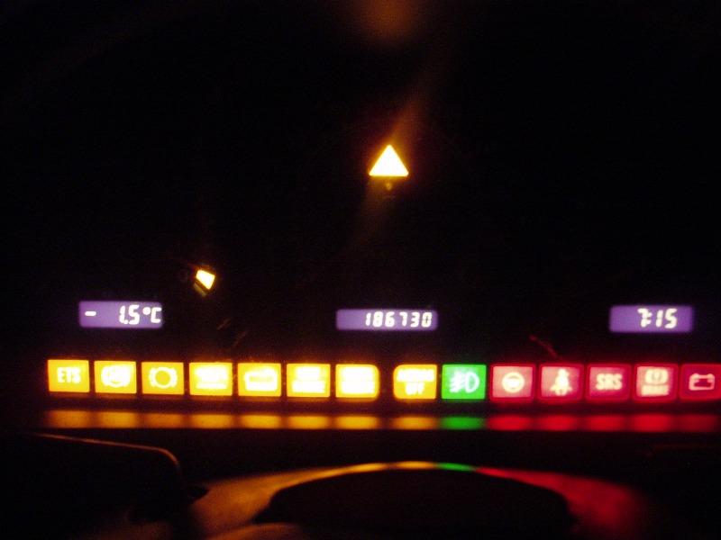Mercedes dashboard lights #5