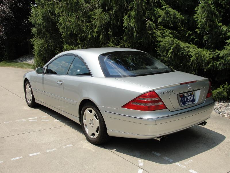 Mercedes cl600 2001 servicing #5