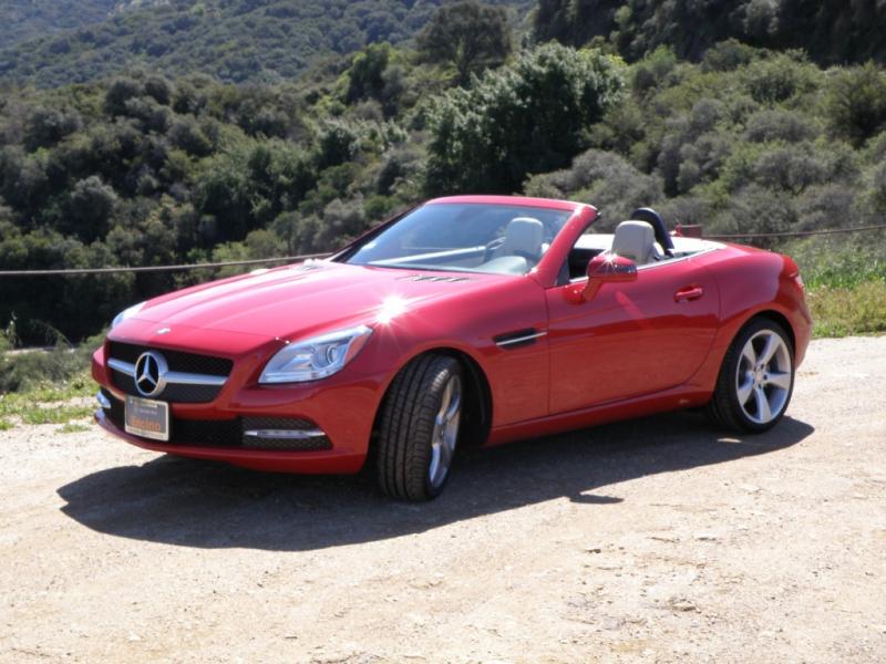 Mercedes benz slk350 convertible #6