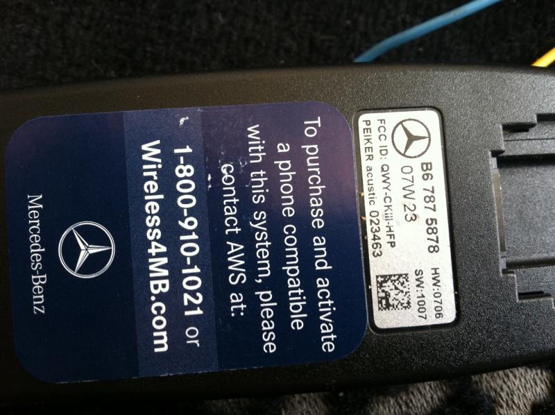 Mercedes bluetooth puck forum #4