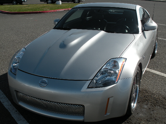 Nissan 350z stillen hood #5