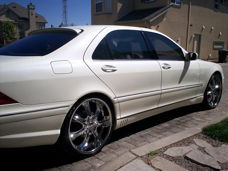22 Inch wheels for mercedes s500 #1