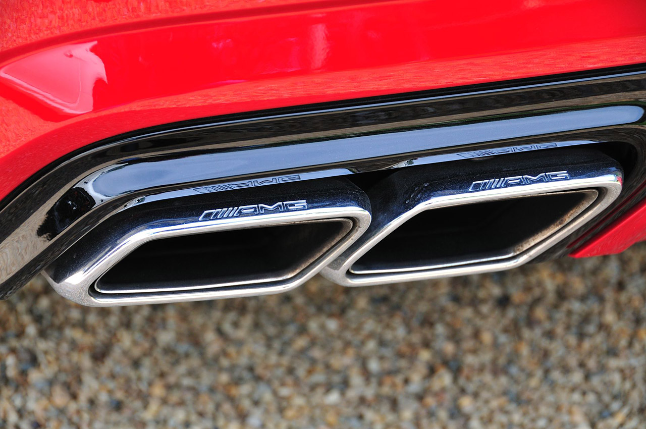 Mercedes sl65 exhaust tips #3