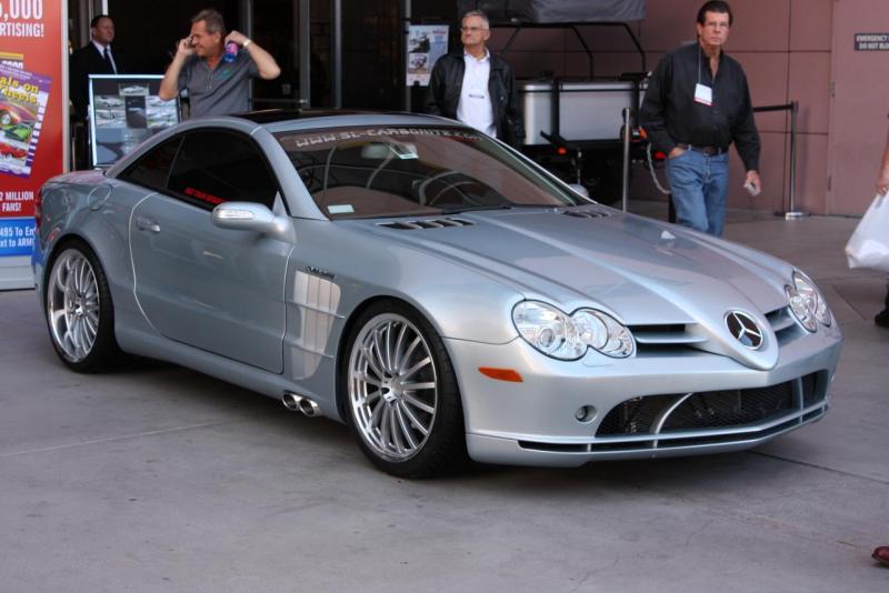 Slr mclaren conversion/body kit for mercedes benz sl #5