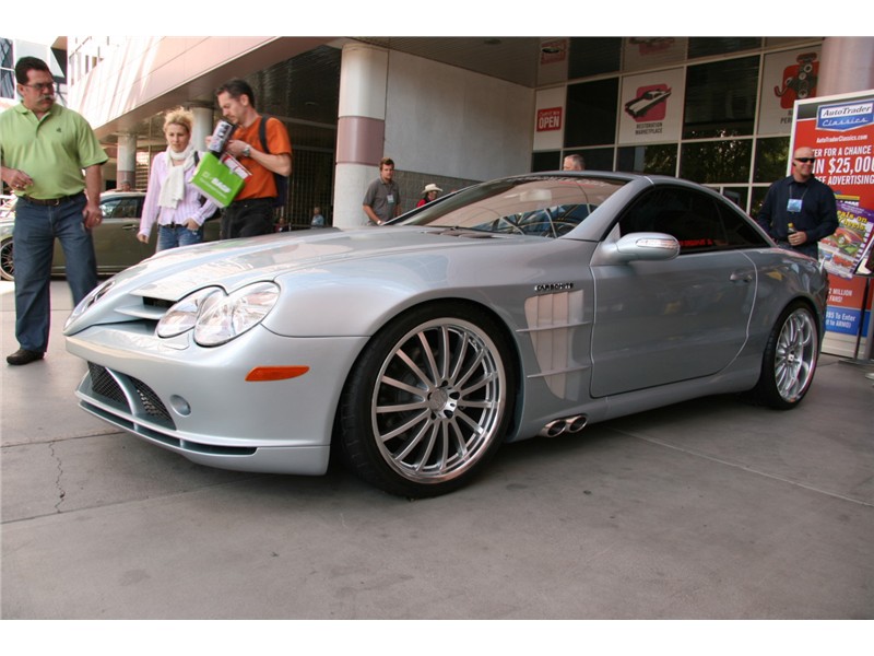 Slr mclaren conversion/body kit for mercedes benz sl #7