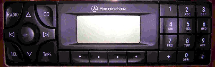 Mercedes radio code by vin #2