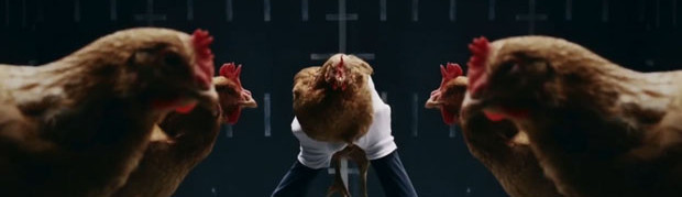 Mercedes-Benz Magic Body Control Chickens