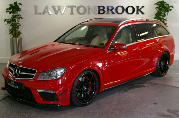 2012 Mercedes c63 amg coupe black series fire opal #2