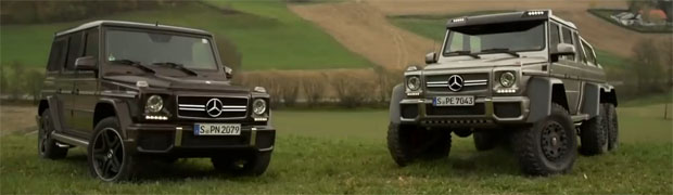 Mercedes-Benz G63 AMG vs. G63 AMG 6X6 Featured