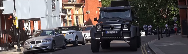 Brabus 700 6x6 in London Featured