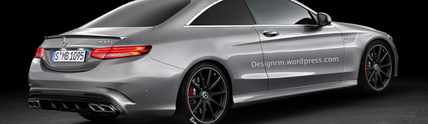 Mercedes-Benz C63 AMG Coupe Rendering Featured