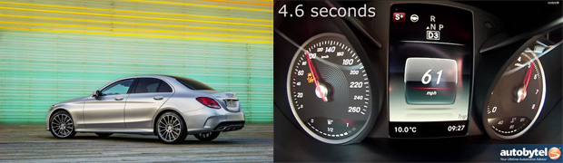 2015 Mercedes-Benz C400 0-60 mph Test Featured