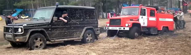 G-Wagen Saving Fire Truck Featured