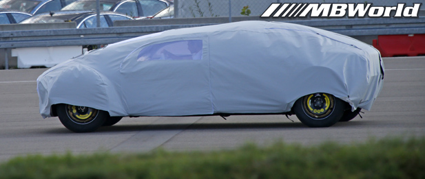 Mercedes-Benz Concept Car Spied Slider