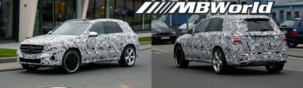 Mercedes-Benz GLC63 AMG Spy Shots Featured