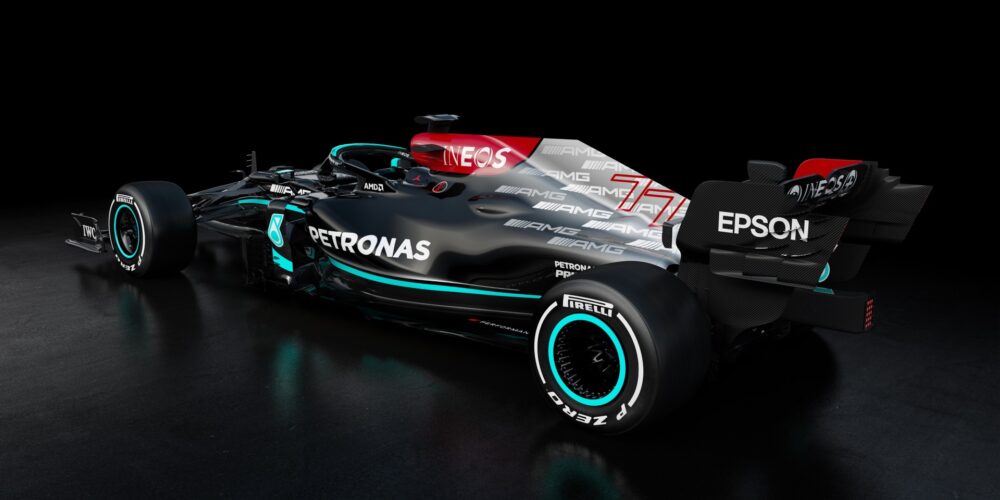 Mercedes F1 W12 Race Car Is Looking To Add 8th Championship