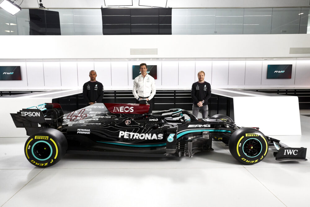 Mercedes F1 W12 Race Car Is Looking To Add 8th Championship