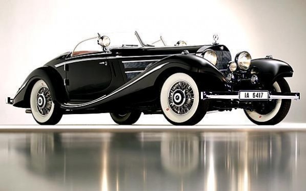 1936 MercedesBenz 540K SpecialRoadster 597x373 1936 Mercedes Benz 540K Special Roadster Fetches $11.77M in Auction