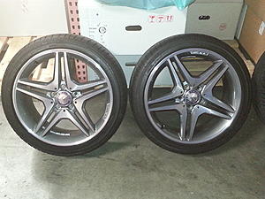 AMG 18 Inch CLA wheels and tires (brand new)-20140523_163913.jpg