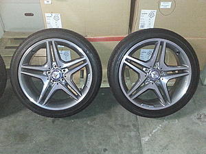 AMG 18 Inch CLA wheels and tires (brand new)-20140523_163927.jpg