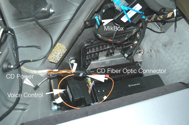 Dension Ice>Link Plus (Mercedes Ipod Integration) Install ... w203 radio wiring harness 