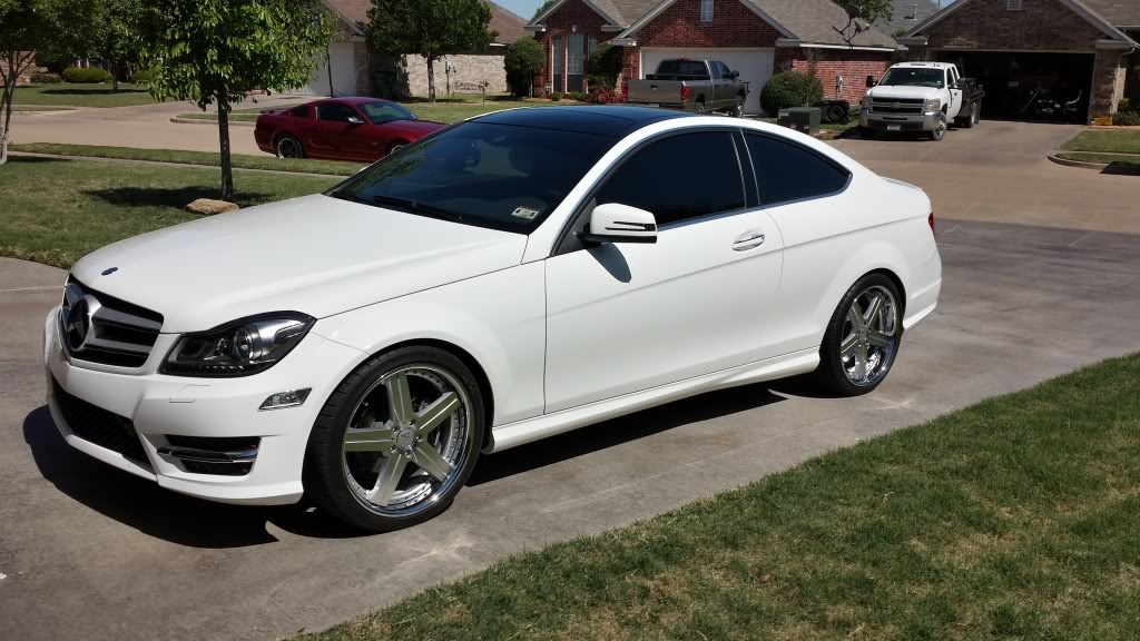 lowered c250 today - MBWorld.org Forums